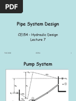 CE154 - Lecture 7 Pipe System Design.ppt