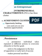 Competencies Required: of An Effective Entreprenuer