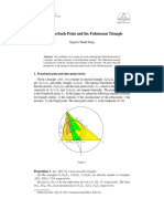 The Feuerbach Point and The Fuhrmann Triangle
