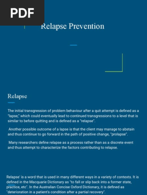 Relapse Prevention.pptx