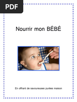 Nourrir Mon Bebe Recettes De Purees1 Pdf Legumes Pois