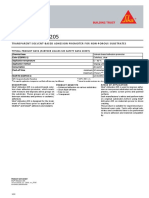 Sika® Aktivator-205: Product Data Sheet