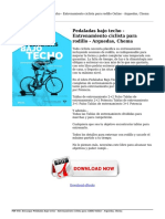 Descargar Pedaladas Bajo Techo Entrenamiento Cicli PDF