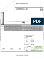 Cross Section at CH 11.825 KM: Produced by An Autodesk Student Version