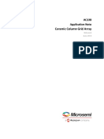 Ceramic Column Grid Array: AC190 Application Note