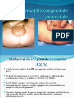 Malformaţiile congenitale anorectale