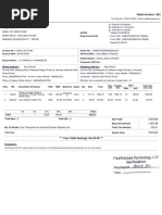 Retail Invoice / Bill: Your Total Savings: Rs.23.39