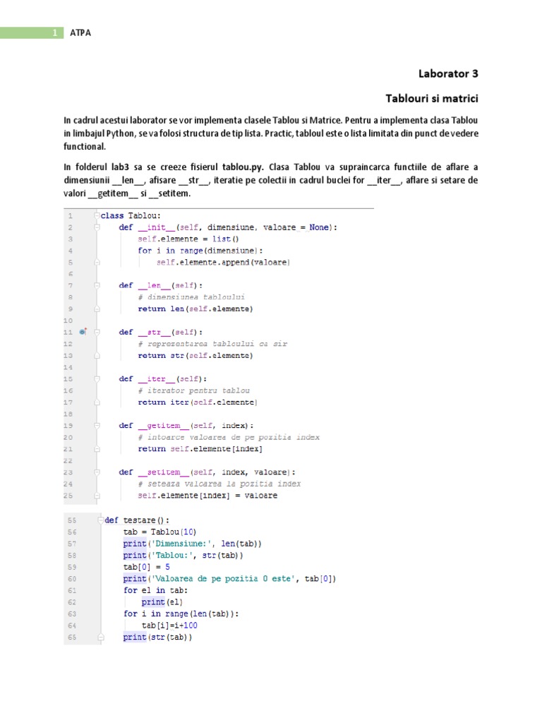 Laborator 3 | PDF