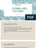 Historia Del Teatro