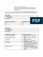 CELTA Online Unit 14 Task 7 - How To Reformulate