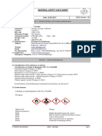 Revision: 01 Date: 16.05.2017: Material Safety Data Sheet