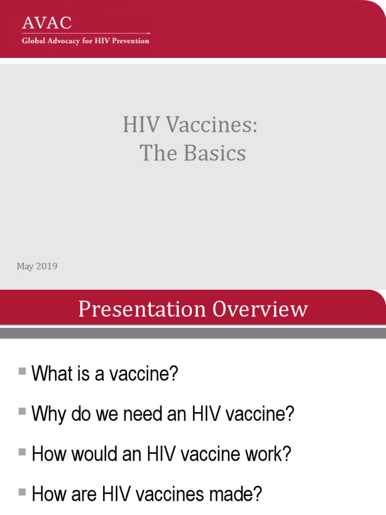 HIV Vaccine Development Overview | PDF | Vaccines | Immune System