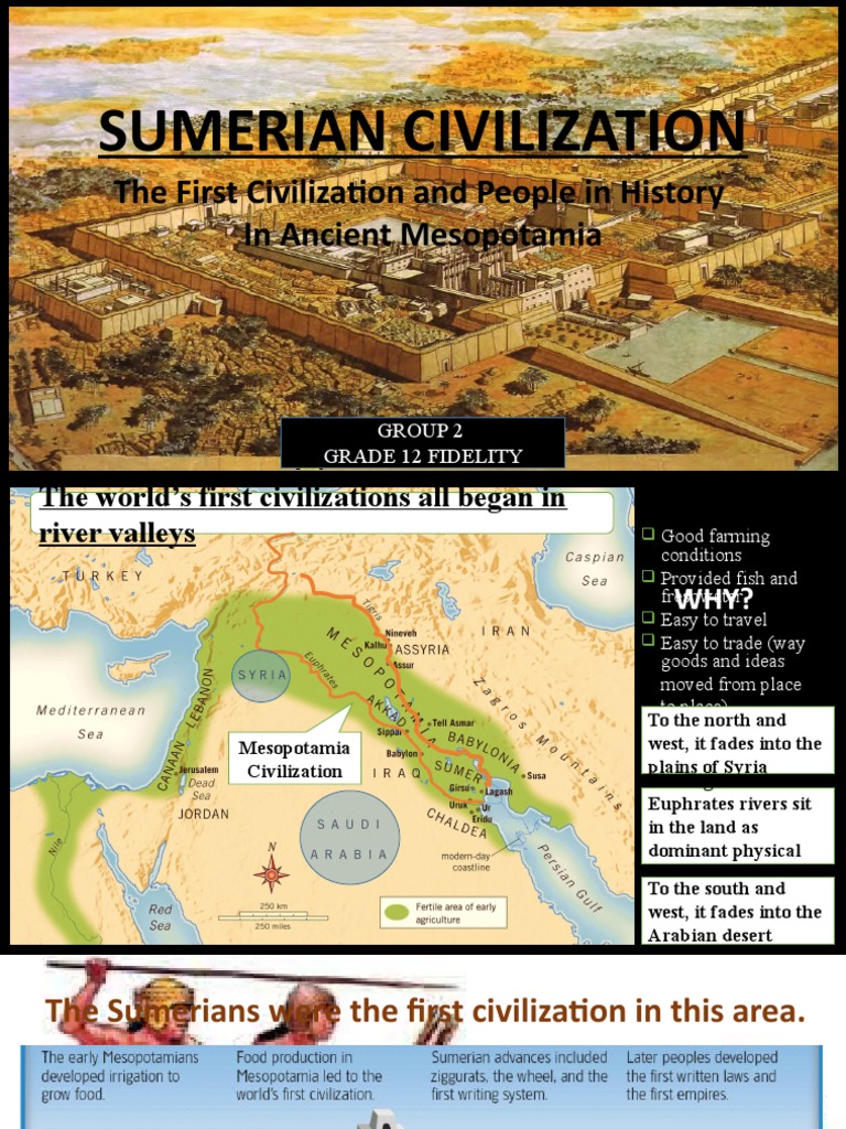 Sumerian Civilization: The First Civilization and People in History in ...