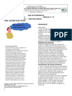 Guía Aprendizaje 8° y 9° Lenguaje