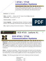ECE 4710: Lecture #1: Edition, Leon Couch, Prentice Hall, 2007