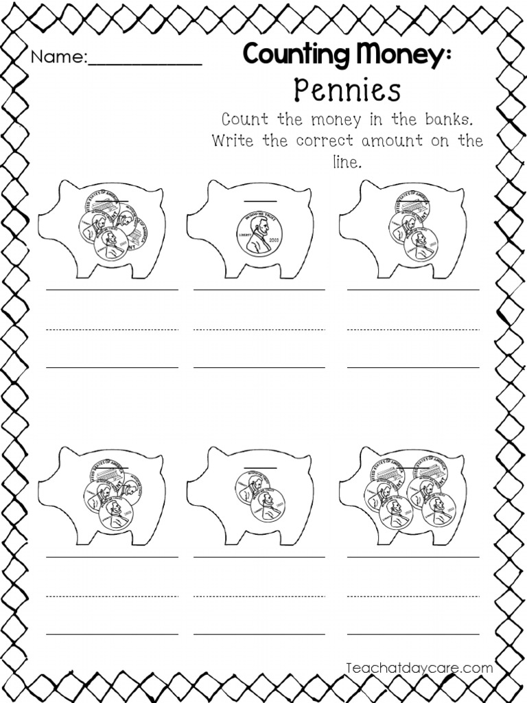 Counting Money Worksheets | PDF | Coins | Currency