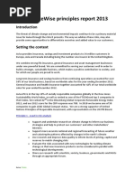 Climatewise Principles Report 2013: Principle 1 - Lead in Risk Analysis