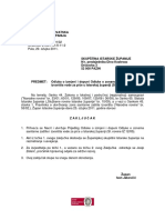 Odluka o Zonama Sanitarne Zastite - Istra - Izmjena I Dopuna - 2011