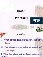 Unit 5 My Family