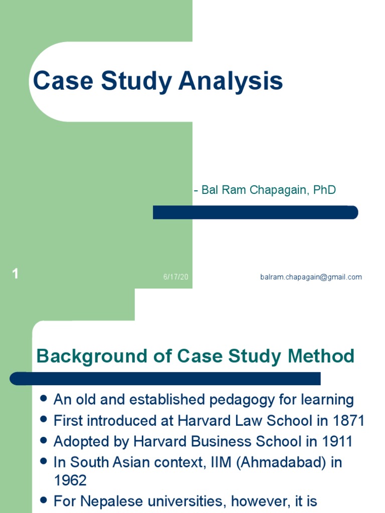 guidelines for case study