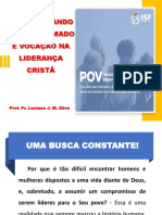 Aperfeiçoando Nosso Chamado e Vocação Na Liderança Cristã