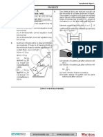 SI ND IA: Physics Section - A