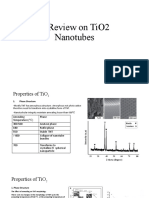 Properties of TiO2