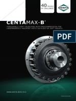 Centamax-B: Torsionally Soft Couplings With Precompression For Independently Mounted Units On Rigid or Soft Mounts