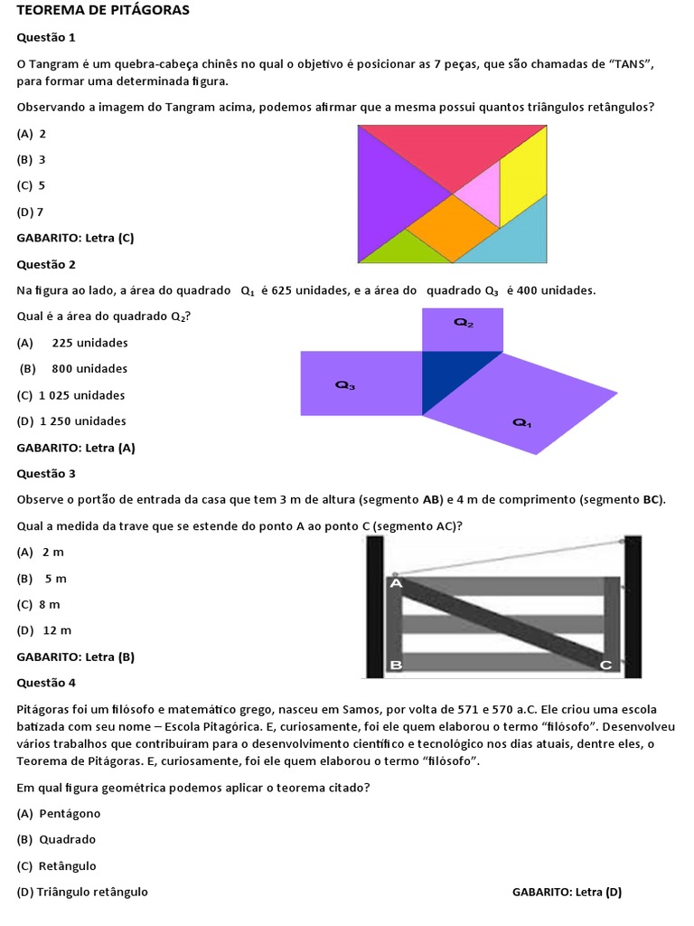 PROF. VANDERLEY AC - MATEMÁTICA: # TANGRAM