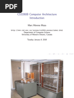 CS3350B Computer Architecture: Marc Moreno Maza