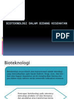 (PPT) Bioteknologi Dalam Bidang Kesehatan
