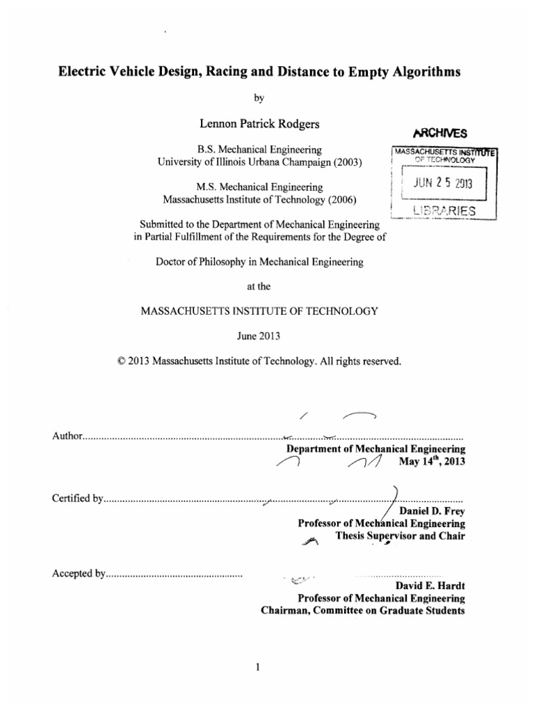 Electric Vehicle Design | PDF | Electric Motor | Vehicles