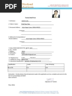 Candidate Detail Form