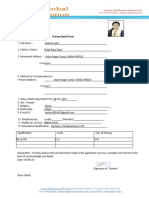 Candidate Detail Form