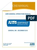 Ahri General Operations Manual