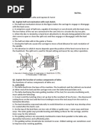 Lathe and Capstan & Turret