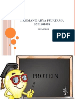 I Komang Arya Pujatama, F201801088, B2 Farmasi, Protein, Enzim, Reseptor