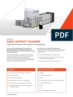 Sidel Matrix Blower Flyer PDF