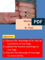 Lesson 5.6 Marriage & St. Paul