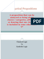 Categorical Propositions Explained