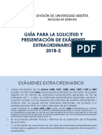 Instructivo EXTRAORDINARIOS SUAYED UNAM 2018