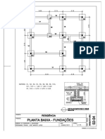 PLANTA BAIXA Fundação PDF