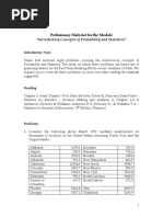 Introductory Concepts of Probabability & Statistics