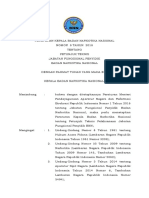 Peraturan Kepala BNN No. 8 Th. 2018 Tentang Petunjuk Teknis Jabatan Fungsional Penyidik Badan Narkotika Nasional PDF