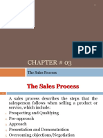 Chapter # 03: The Sales Process