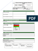 FT-SST-091 Formato Hoja de Datos de Seguridad de Los Elementos