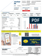 Due Date Telephone No Amount Payable: Summary of Charges Usage History (6 Months)