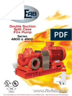 Double Suction Split Case Fire Pump: Series 4800