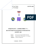 1 - Lab Maquinas DC - Reconocimiento de Equipos PDF