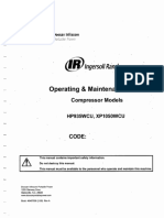 HP 935 - Manual de Operacion y Mantencion Del Compresor PDF